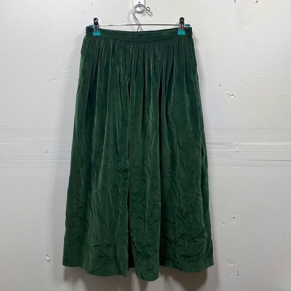 Vintage Charter Club Velour Midi Skirt Size 10 - Picture 1 of 6